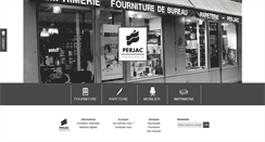 Desktop Screenshot of papeterie-perjac.com